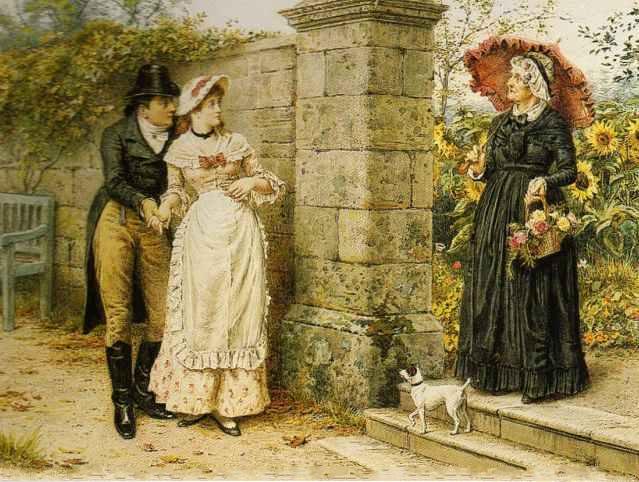 Caught by George Goodwin Kilburne